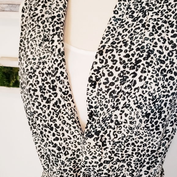 Nanette Lepore Animal Print Sleeveless Dress Sz 4 - Picture 7 of 12